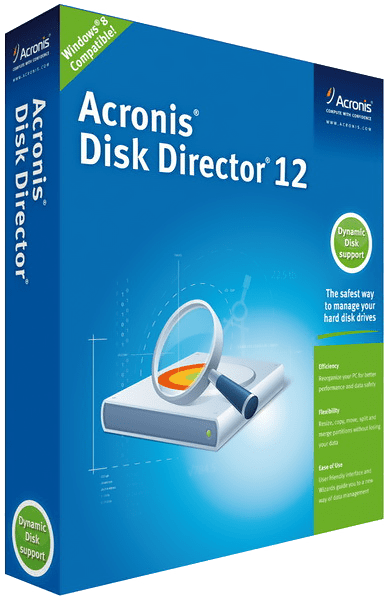 Acronis Disk Director 12 (3 лицензии)