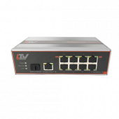 LTV NIF-1008 120, 8-портовый коммутатор Ethernet с поддержкой PoE