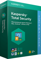Kaspersky Total Security для всех устройств (2 устройства, 1 год)