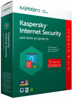 Kaspersky Internet Security для всех устройств. Base Retail Pack (3 устройства, 1 год)