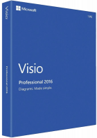 Microsoft Visio Professional 2016. Мультиязычный
