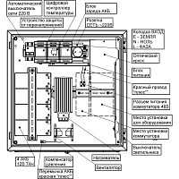 LTV-BOX-08-250, всепогодный телевизионный шкаф
