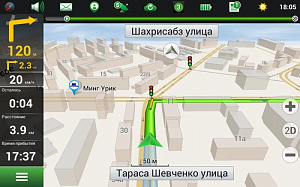 Навител Навигатор. Узбекистан