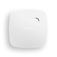 Датчик дыма с температурным сенсором Ajax FireProtect Белый