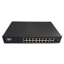 LTV-2S16F3H-P, 16-портовый коммутатор Ethernet с поддержкой PoE